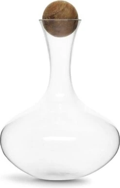 Sagaform - Nature - Wijn Karaf Met Eiken Stopper -Skimask 768x1200