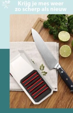 Cuisimax Elektrische Messenslijper Met Diamanten Slijpstenen - 3 Fasen - Geschikt Voor Alle Type Messen - Anti Slip - Messenslijpmachine - Wetsteen -Skimask 777x1200