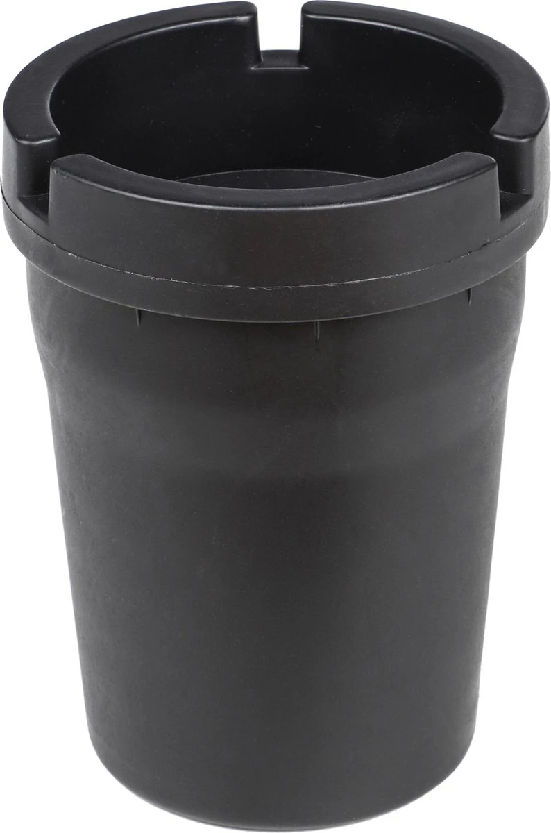 HI Auto Asbak Met Deksel Zwart Kunststof 11 Cm - Rookvrije Asbakken 3 HI Auto Asbak Met Deksel Zwart Kunststof 11 Cm - Rookvrije Asbakken