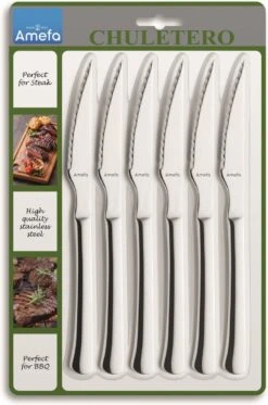 Amefa Chuletero Steakmessen 6 Stuks RVS -Skimask 795x1200 1