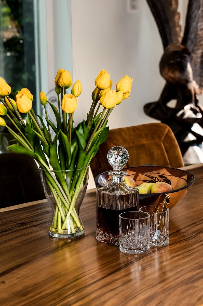 Meadow Lane - Luxe Whiskey Set Met 2 Glazen En Karaf - 8 Stones En IJstang - Mancave Decoratie 4 Meadow Lane - Luxe Whiskey Set Met 2 Glazen En Karaf - 8 Stones En IJstang - Mancave Decoratie - Afbeelding 2