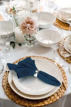 Treb Horecalinnen Servetten 10 Stuks Navy 51x51cm - Treb SP -Skimask 798x1200 23