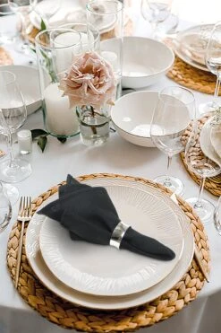 Treb Horecalinnen Servetten 12 Stuks Zwart 40x40cm - Treb X 12 Treb Horecalinnen Servetten 12 Stuks Zwart 40x40cm - Treb X -Skimask 798x1200 25