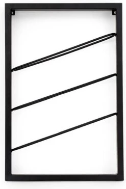 Wijnrek Hangend Voor Wand En Muur - Zwart Metaal 11 Wijnrek Hangend Voor Wand En Muur - Zwart Metaal -Skimask 798x1200 4