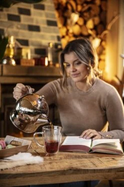 Bredemeijer - Theepot Minuet Santhee 1,4L Glanzend Dubbelwandig -Skimask 799x1200 40