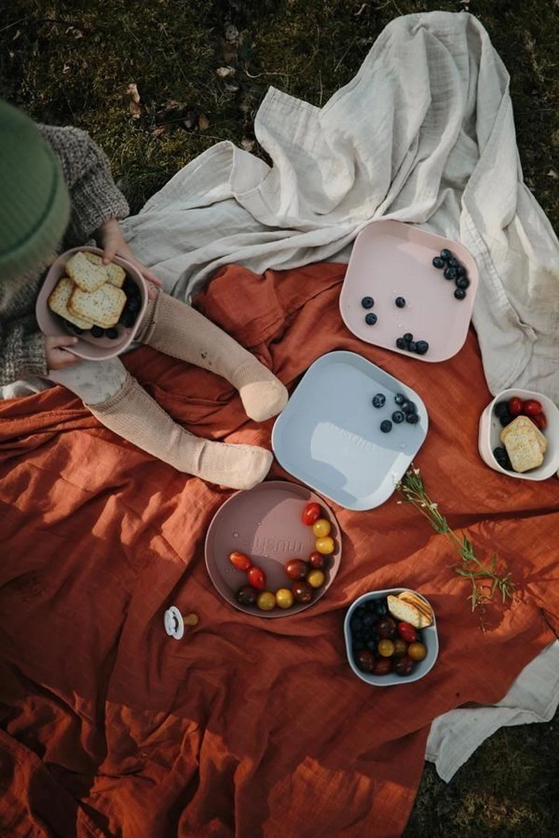 Siliconen Kommen - Mushie - Vanille - Set 2 9 Siliconen Kommen - Mushie - Vanille - Set 2 - Afbeelding 7