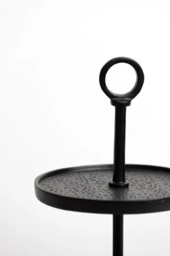 Light & Living Etagère Lutek - Zwart - 2 Laags -Skimask 800x1200 195