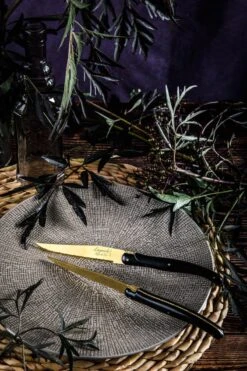 Laguiole Style De Vie Steakmessen Prestige Line - 6-delig - Goud -Skimask 800x1200 20