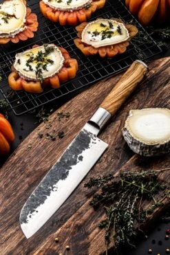 Forged Olive Santokumes 18cm - Olijfhout - In Houten Giftbox 20 Forged Olive Santokumes 18cm - Olijfhout - In Houten Giftbox -Skimask 800x1200 30