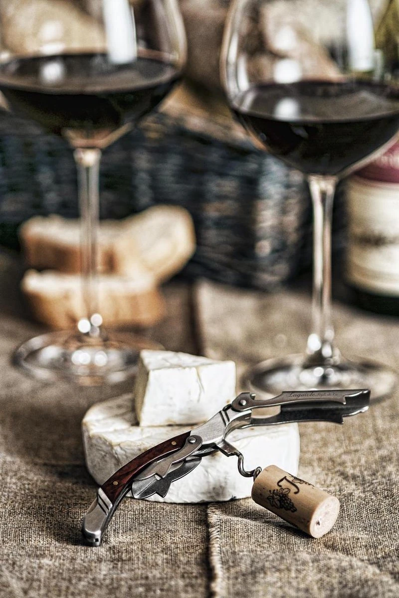 Laguiole Style De Vie Kurkentrekker - In Giftbox - Rozenhout 5 Laguiole Style De Vie Kurkentrekker - In Giftbox - Rozenhout - Afbeelding 3