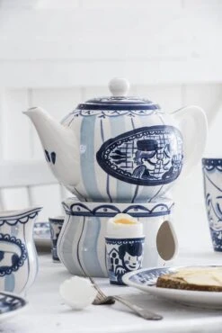 Blond Amsterdam Delfts Blond Dinerbord - � 26 Cm - Jongen - Blauw -Skimask 801x1200 22