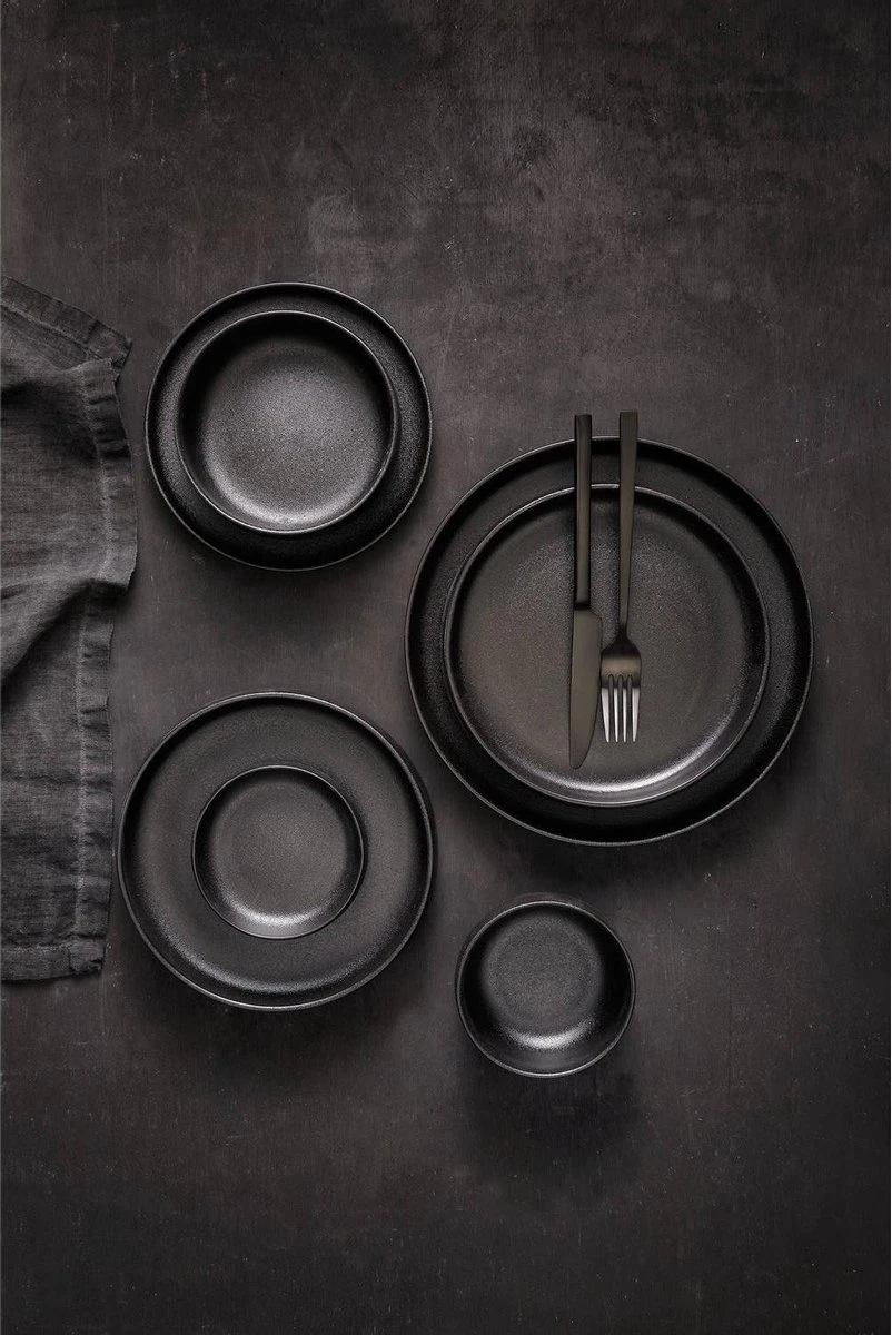 Maastricht Porselein Schaal Universe 14 Cm 65 Cl Zwart Porselein 1 Stuk(s) 5 Maastricht Porselein Schaal Universe 14 Cm 65 Cl Zwart Porselein 1 Stuk(s) - Afbeelding 3