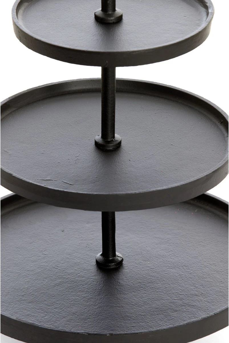 Light & Living Etagère Marozu - Zwart - 3 Laags 5 Light & Living Etagère Marozu - Zwart - 3 Laags - Afbeelding 3