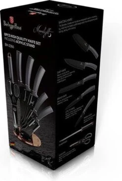 Luxe Messenset Van Berlinger Haus – 8 Delig - BH/2566 - Messenset Met Blok – Moonlight - Zilver / Rose Gold -Skimask 810x1200 1