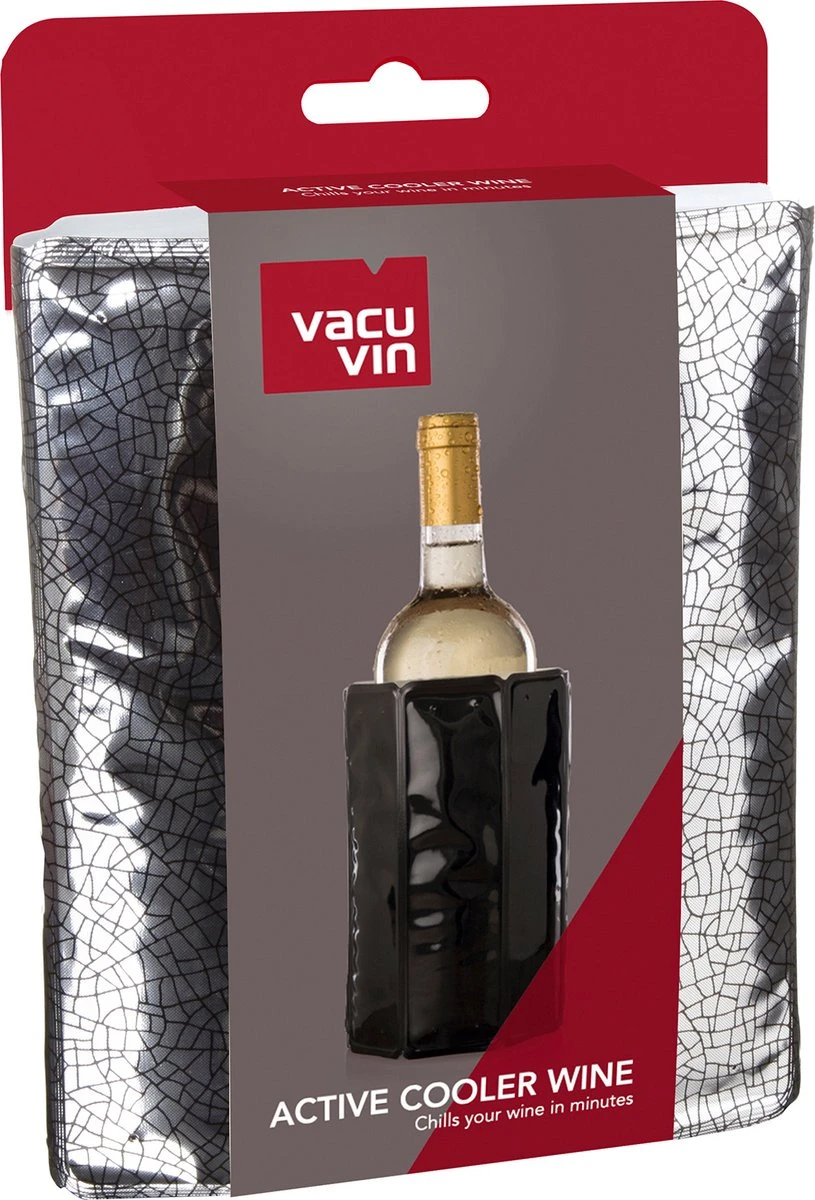 VacuVin Rapid Ice Wijnkoeler - Zilver 9 VacuVin Rapid Ice Wijnkoeler - Zilver - Afbeelding 7
