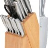 KitchenBrothers Messenset - Met Blok - 16-Delig - Met Schaar En Aanzetstaal - Rubberwood 2 KitchenBrothers Messenset - Met Blok - 16-Delig - Met Schaar En Aanzetstaal - Rubberwood -Skimask 821x1200 1