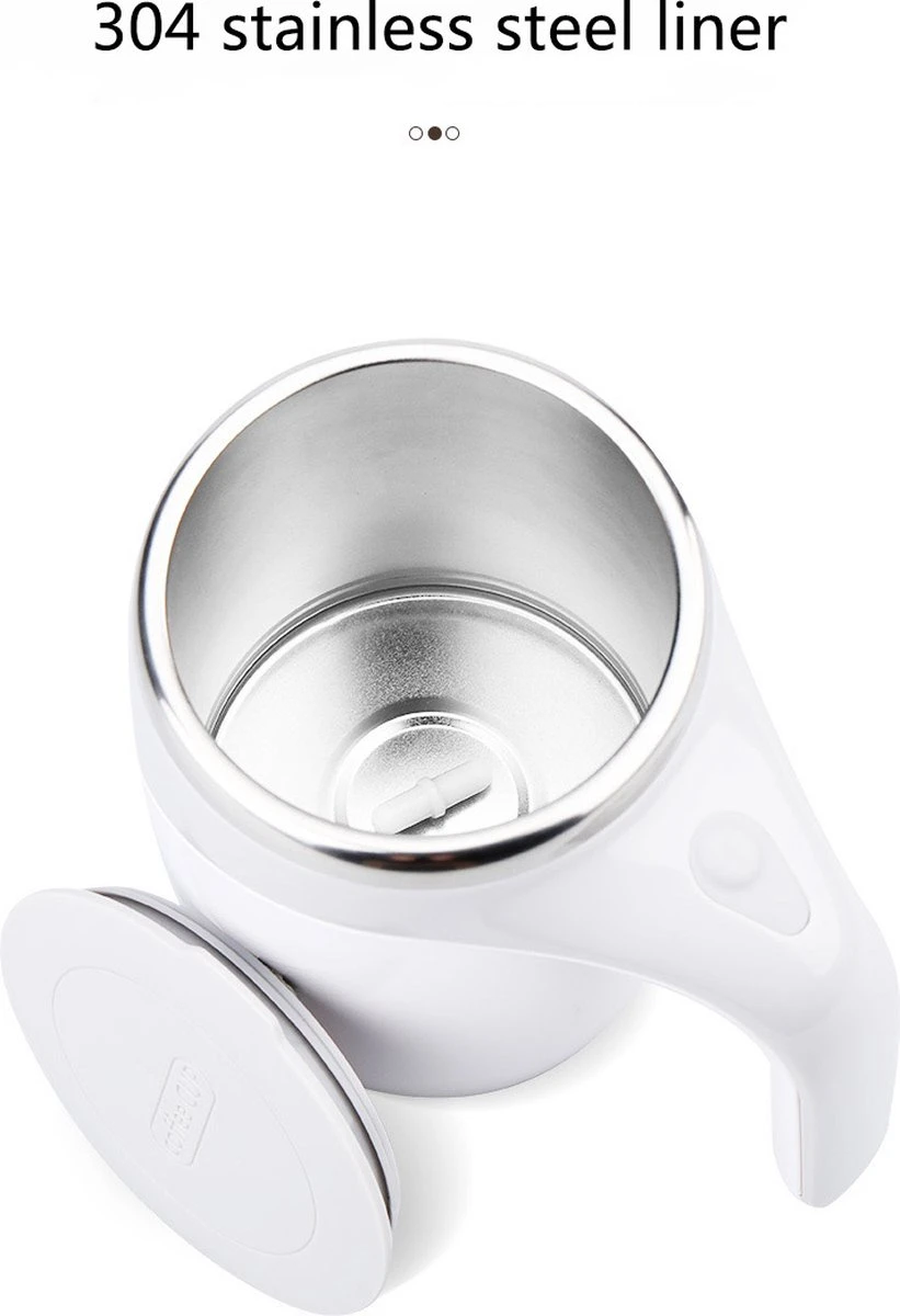Zelfroerende Mok Usb Oplaadbaar Self Stirring Mug-thermosbeker-Zelf Mengende Usb Oplaadbare Beker Magnetische Roer Beker 4 Zelfroerende Mok Usb Oplaadbaar Self Stirring Mug-thermosbeker-Zelf Mengende Usb Oplaadbare Beker Magnetische Roer Beker - Afbeelding 2