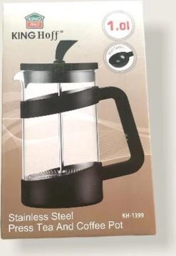 Madame Chai - Koffie/thee Press - Theemaker - Koffiemaker French Press- Rvs Thee En Koffie Press - 1 Liter - Met Extra Maatlepel Erin -Skimask 823x1200 1