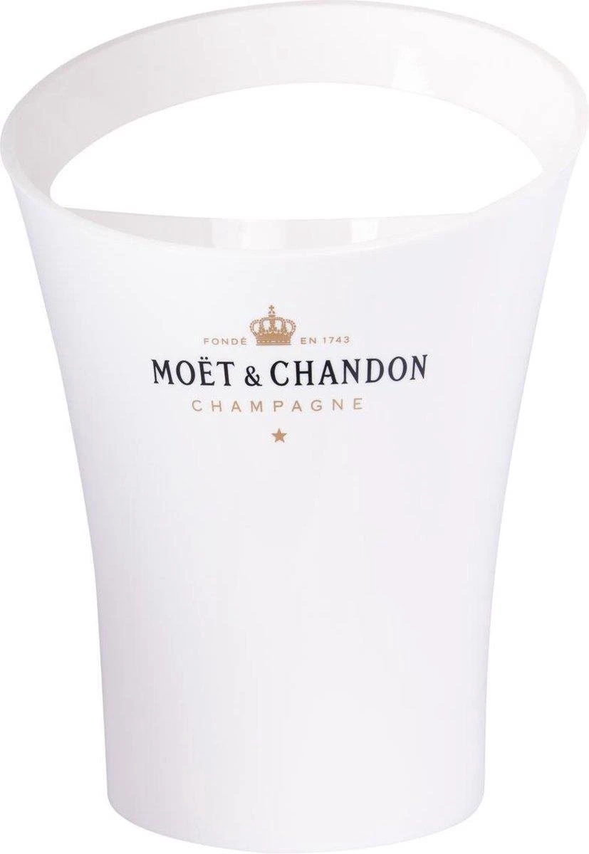 Moët & Chandon Ice Imperial Wijnkoeler Incl. 2 Glazen | Ice Bucket Inclusief 2 Witte Glazen | Luxe Wijnkoeler En Champagneglas | Ijsemmer En Champagneglas | 6 Moët & Chandon Ice Imperial Wijnkoeler Incl. 2 Glazen | Ice Bucket Inclusief 2 Witte Glazen | Luxe Wijnkoeler En Champagneglas | Ijsemmer En Champagneglas | - Afbeelding 4