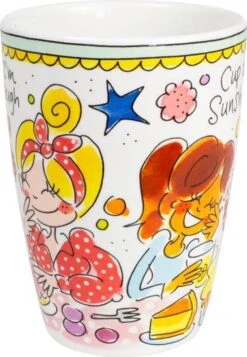 Blond Amsterdam Even Bijkletsen Beker XL 500 Ml - Mint Rand 8 Blond Amsterdam Even Bijkletsen Beker XL 500 Ml - Mint Rand -Skimask 830x1200 1