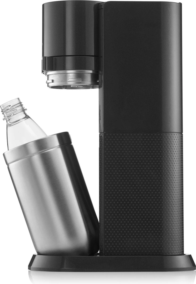 SodaStream DUO - Zwart - Incl. Quick Connect Koolzuurcilinder - Met 1 Glazen En 1 Herbruikbare Plastic Fles 10 SodaStream DUO - Zwart - Incl. Quick Connect Koolzuurcilinder - Met 1 Glazen En 1 Herbruikbare Plastic Fles - Afbeelding 8