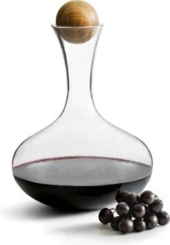 Sagaform - Nature - Wijn Karaf Met Eiken Stopper