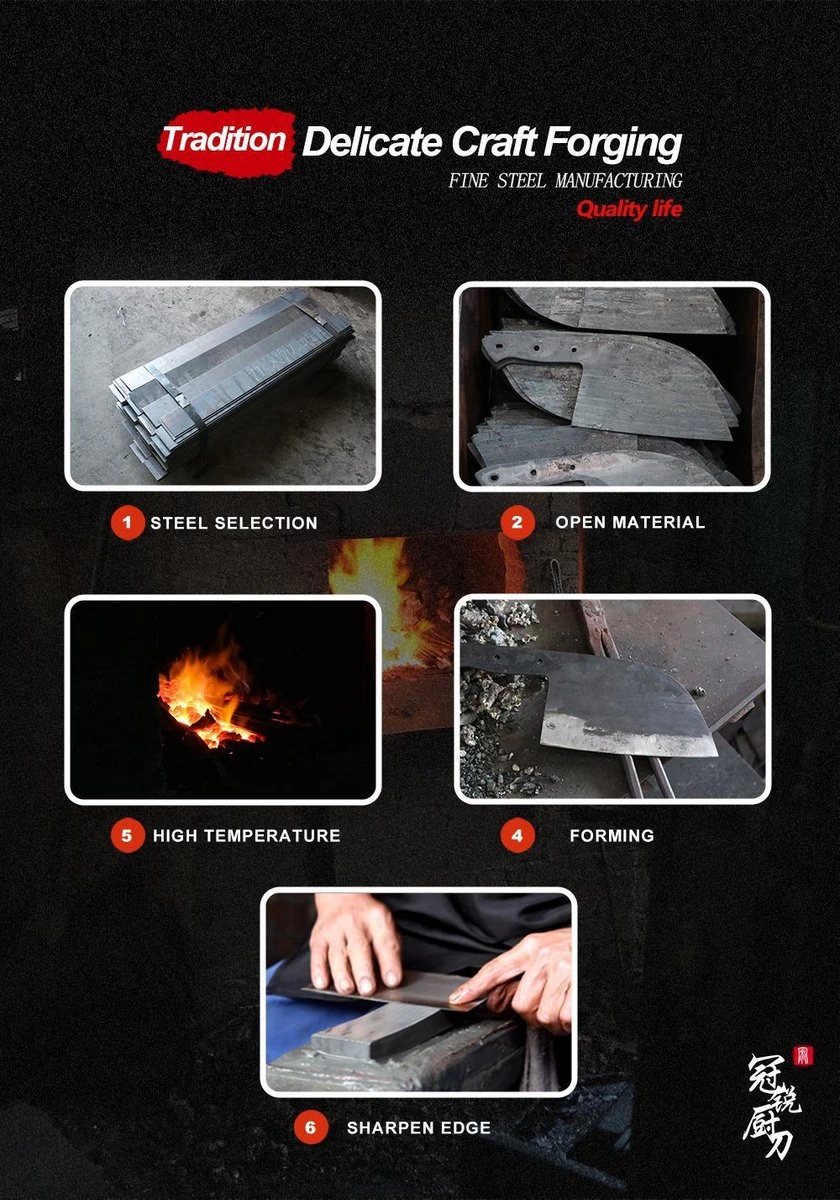 Koks Mes - Slagersmes - Handmade - Chef Knife - BBQ - Mes - Mannen - Koken - Carbon Staal - Stoer - Handgemaakt - Koksmes - CADEAU TIP! 4 Koks Mes - Slagersmes - Handmade - Chef Knife - BBQ - Mes - Mannen - Koken - Carbon Staal - Stoer - Handgemaakt - Koksmes - CADEAU TIP! - Afbeelding 2