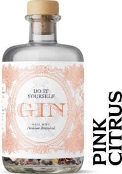 DIY Gin - Edition Pink Citrus - Maak Je Eigen Gin Voor Een Heerlijke Gin Tonic - 500ml