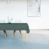 Mistral Home - Tafelkleed Waterafstotend - 150x250 Cm - Donkergroen