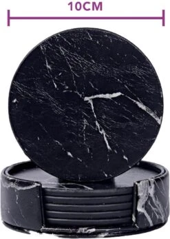 Onderzetter Voor Glazen - Onderzettersset - Drink Onderzetters - Marmer Look - Set Van 6 - SEVEND® 14 Onderzetter Voor Glazen - Onderzettersset - Drink Onderzetters - Marmer Look - Set Van 6 - SEVEND® -Skimask 853x1200 6