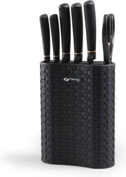 Magani - Zwarte Messenset - 6-delig - RVS - Vaatwasserbestendig - Inclusief Schaar En Messenhouder 18 Magani - Zwarte Messenset - 6-delig - RVS - Vaatwasserbestendig - Inclusief Schaar En Messenhouder -Skimask 854x1200 2