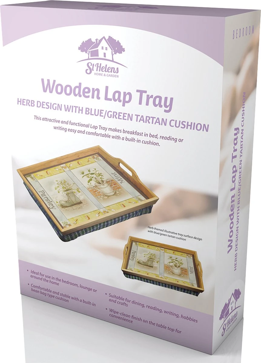 Aidapt Schootdienblad Schoot Dienblad - Met Kussen 8 Aidapt Schootdienblad Schoot Dienblad - Met Kussen - Afbeelding 6