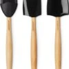 Le Creuset - Siliconen - Keukenspatels 3-delig Premium Zwart