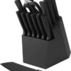 Merkloos Luxe Messenset - Met Houten Blok - 13-Delig - Met Schaar - Zwart/ RVS – Moderne Keukenmessen - Professionele Koksmessen 2 Merkloos Luxe Messenset - Met Houten Blok - 13-Delig - Met Schaar - Zwart/ RVS – Moderne Keukenmessen - Professionele Koksmessen -Skimask 869x1200