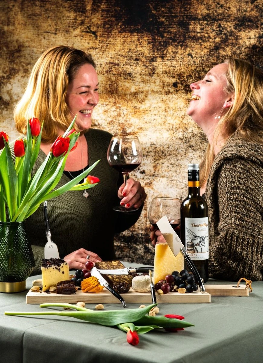 Laguiole Style De Vie Kaasmessenset Premium Line - 8-delig - Met Plank 4 Laguiole Style De Vie Kaasmessenset Premium Line - 8-delig - Met Plank - Afbeelding 2