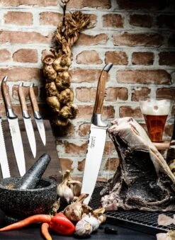 Laguiole Style De Vie Koksmes Luxury Line - In Giftbox - Olijfhout -Skimask 874x1200