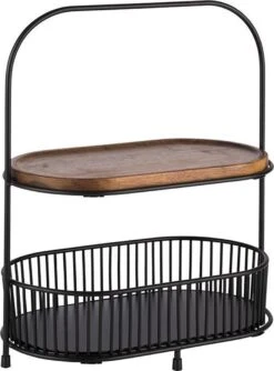 APS-Germany® Etagère 2 Laags Multi Inzetbaar