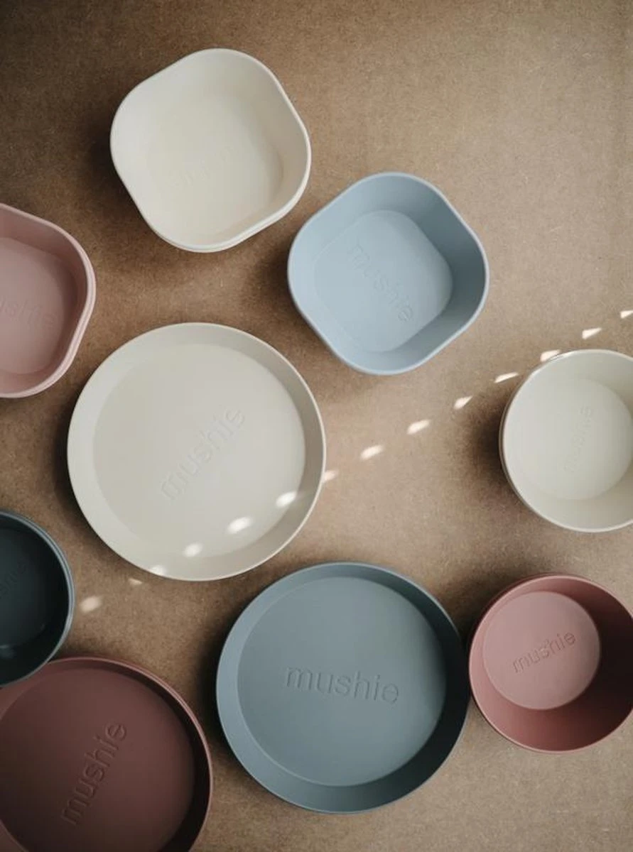 Siliconen Kommen - Mushie - Vanille - Set 2 22 Siliconen Kommen - Mushie - Vanille - Set 2 - Afbeelding 20