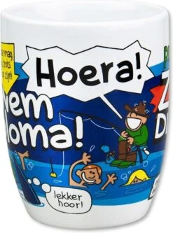 Paperdreams - Cartoonmok - Zwemdiploma -Skimask 891x1200