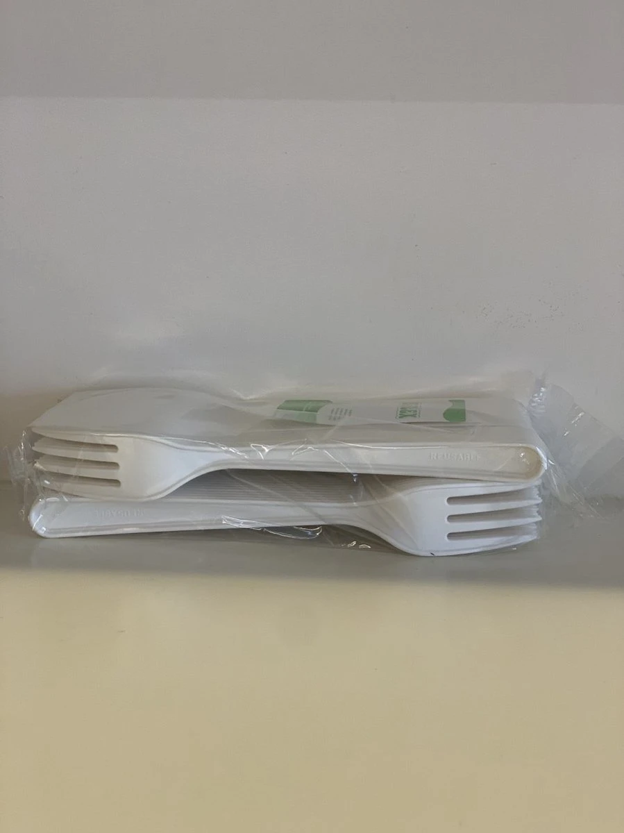 Reflex Vork Luxe 18cm | Herbruikbare Vorken | 50 Stuks 4 Reflex Vork Luxe 18cm | Herbruikbare Vorken | 50 Stuks - Afbeelding 2