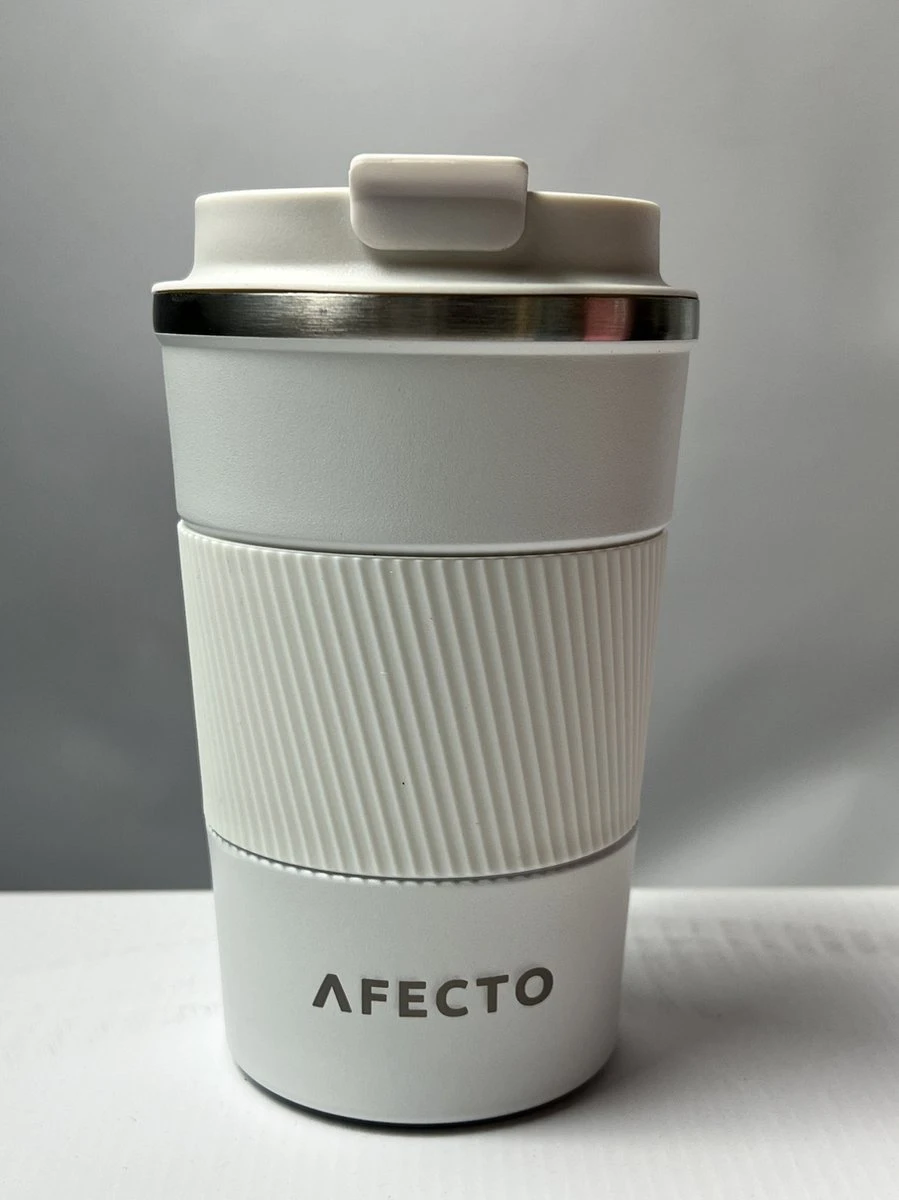 Koffie To Go Beker | Coffee To Go | Isolerende Beker Wit | Herbruikbaar | Inhoud 380 Ml 3 Koffie To Go Beker | Coffee To Go | Isolerende Beker Wit | Herbruikbaar | Inhoud 380 Ml