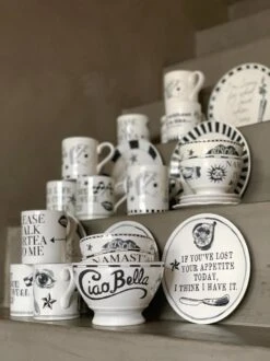 Blond Amsterdam - X Noir - Bord - I Licked - Ø 22 Cm 10 Blond Amsterdam - X Noir - Bord - I Licked - Ø 22 Cm -Skimask 899x1200 34