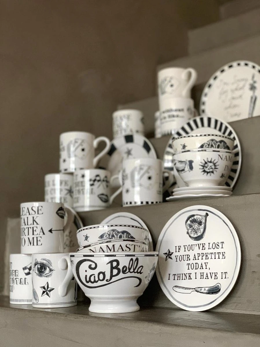 Blond Amsterdam - X Noir - Bord - I Licked - Ø 22 Cm 6 Blond Amsterdam - X Noir - Bord - I Licked - Ø 22 Cm - Afbeelding 4