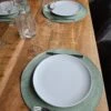 Merkloos Placemats ROND - Placemat - 4 STUKS - Rond - 38 Cm - Luxe - Onderlegger - Mint Groen -Skimask 899x1200 56