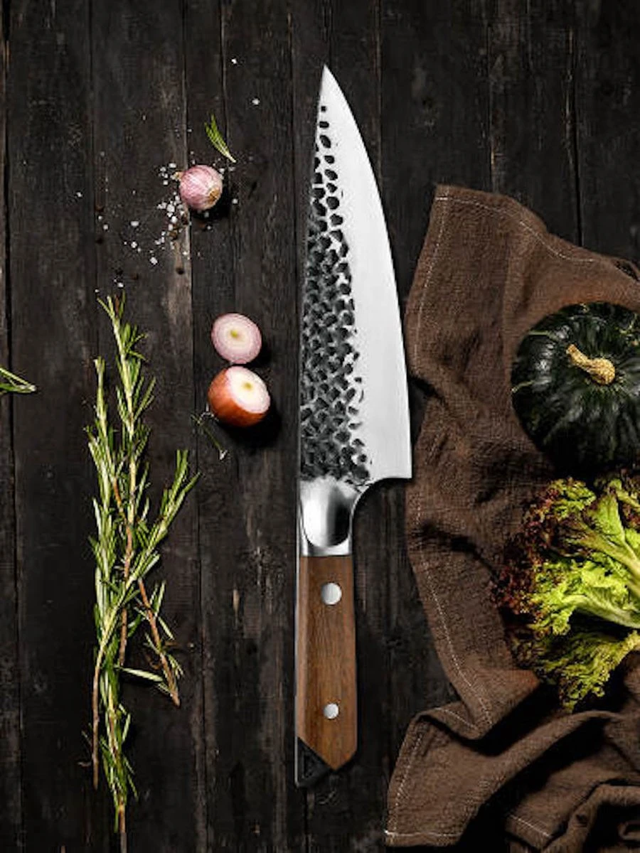 Koks Mes - Slagersmes - Handmade - Chef Knife - BBQ - Mes - Mannen - Koken - Carbon Staal - Stoer - Handgemaakt - Koksmes - CADEAU TIP! 19 Koks Mes - Slagersmes - Handmade - Chef Knife - BBQ - Mes - Mannen - Koken - Carbon Staal - Stoer - Handgemaakt - Koksmes - CADEAU TIP! - Afbeelding 17