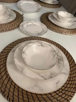 Selinex Porselein Serviesset Wit Marmer Goud 25-delig 5 Selinex Porselein Serviesset Wit Marmer Goud 25-delig -Skimask 900x1200 44