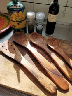Set Van 3 Olijfhouten Kooklepels En Spatel, Handwerk, Krasbestendig, Duurzaam - Houten Lepels Pollepels Spatels Voor Keuken -Skimask 900x1200 63