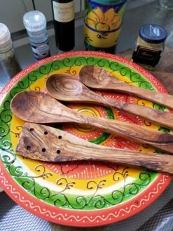 Set Van 3 Olijfhouten Kooklepels En Spatel, Handwerk, Krasbestendig, Duurzaam - Houten Lepels Pollepels Spatels Voor Keuken -Skimask 900x1200 65