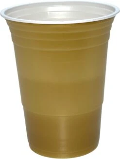 Merkloos Gold Cups - 50stuk(s) - 475ml - Party Cups - Drankspel - Beerpong Bekers - Beerpong - Plastic Bekers -Skimask 902x1200 5