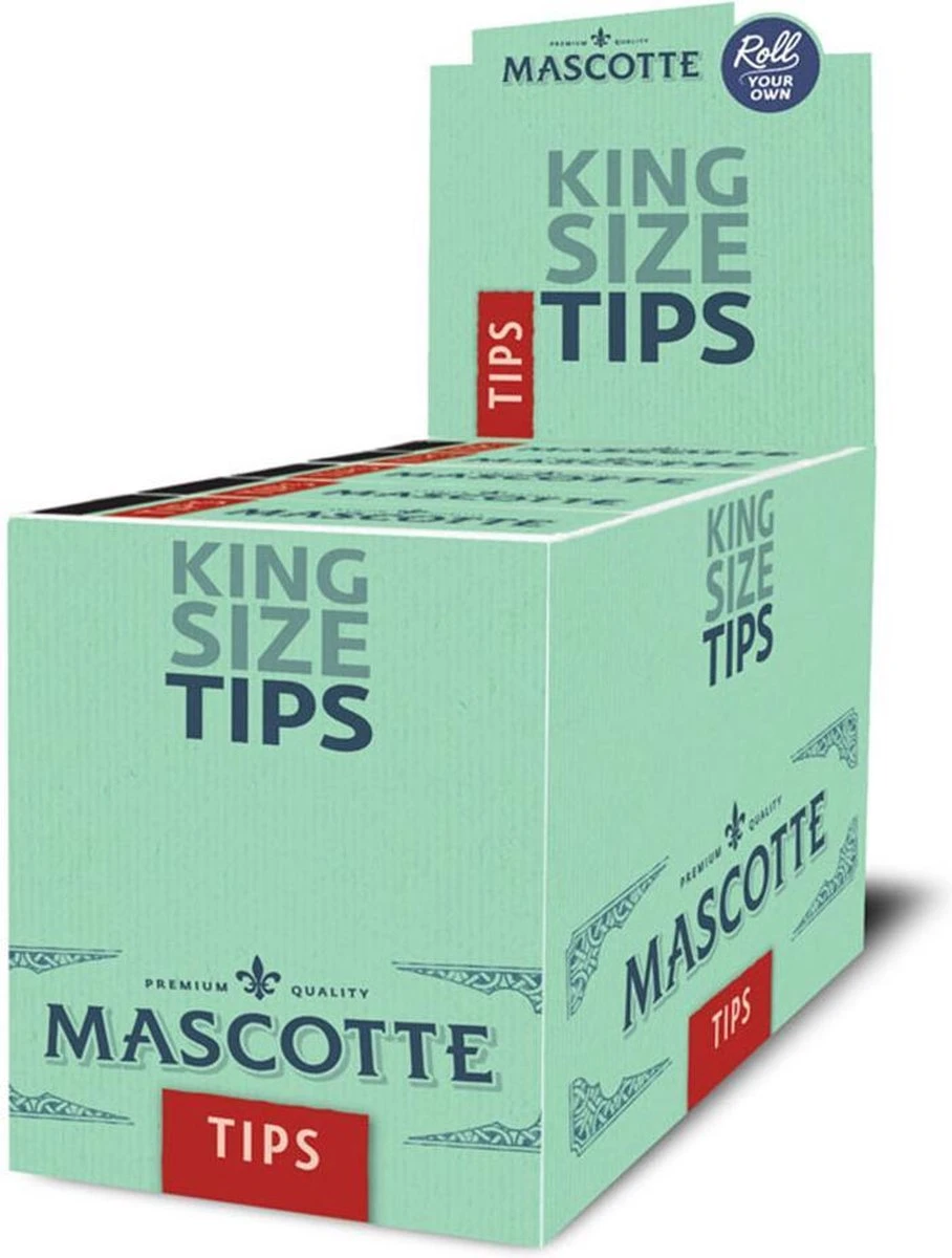 Mascotte - King Size Tips - Filter Tips - Filter Tips Books - Doos 50 Stuks 4 Mascotte - King Size Tips - Filter Tips - Filter Tips Books - Doos 50 Stuks - Afbeelding 2